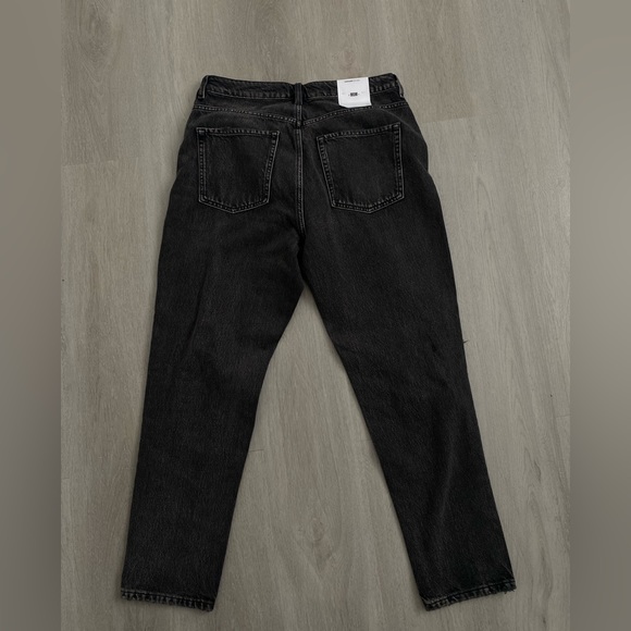 Black Wash Denim Jeans - Picture 4 of 5